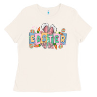 Bone easter  rabbit Ladies Tee - MaliasSmallBusiness