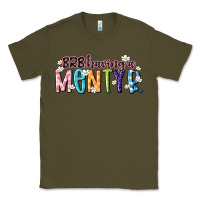 Army Green having a menty b Classic Tee - Artiststas