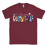 Burgundy having a menty b Classic Tee - Artiststas