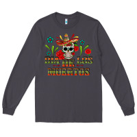 Smoke Dia De Los Muertos Long Sleeve Tee - texasbilliewilder