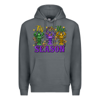 Rock Tis the season crawfish Mardi Gras Premium Hoodie - FaDigitalArtStudio