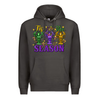 Smoke Tis the season crawfish Mardi Gras Premium Hoodie - FaDigitalArtStudio