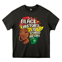 Asphalt black history is world history Heavy Core Tee - MaliasSmallBusiness