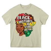 Mossy black history is world history Heavy Core Tee - MaliasSmallBusiness