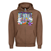 Chestnut Easter vibes Zipper Hoodie - OliviaCreatesArt