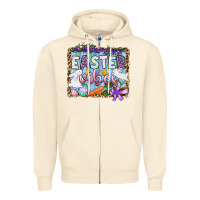Sandshell Easter vibes Zipper Hoodie - OliviaCreatesArt