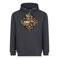 Smoke Aztec symbol rodeo Heavyweight Hoodie - FaDigitalArtStudio