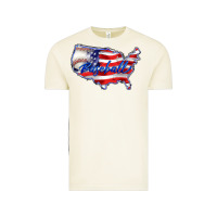 Vintage Arctic usa flag baseball Vintage Tee - BarkalooDesign