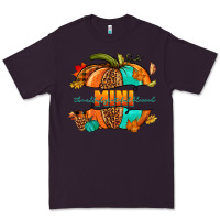 Plum Thankful grateful blessed mini pumpkin Premium Tee - NancyCooperArtShop