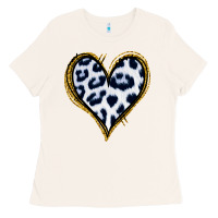 Bone Dalmatians Heart Gold Glitter Ladies Tee - Jasminsmagicworld