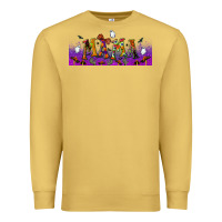 Antique Gold halloween mama libbey glass Premium Sweatshirt - BundleAndBundleShop