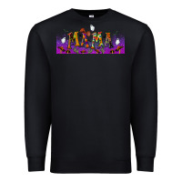 Black halloween mama libbey glass Premium Sweatshirt - BundleAndBundleShop
