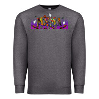Charcoal Heather halloween mama libbey glass Premium Sweatshirt - BundleAndBundleShop