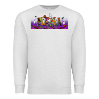 Oatmeal Heather halloween mama libbey glass Premium Sweatshirt - BundleAndBundleShop