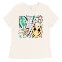 Bone retro easter Ladies Tee - MaliasSmallBusiness