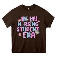 Chocolate Brown in my nursing student era Heavy Core Tee - MaliasSmallBusiness