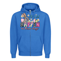 True Royal Easter Day A lot can happen in three days Zipper Hoodie - OliviaCreatesArt