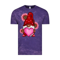 Cloud Purple Valentine's Day afro gnome Vintage Tee - RanaPortraitStore