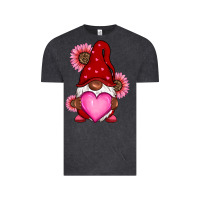 Vintage Black Valentine's Day afro gnome Vintage Tee - RanaPortraitStore