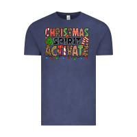 Vintage Denim christmas spirit activate Vintage Tee - Jasminsmagicworld
