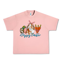 Salmon happy easter bunny carrots and eggs Urban Heavy Tee - RanaPortraitStore