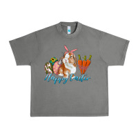 Tornado happy easter bunny carrots and eggs Urban Heavy Tee - RanaPortraitStore