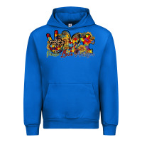 Cobalt peace love autism Urban Hoodie - RacoonDesign