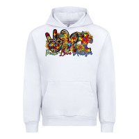 White peace love autism Urban Hoodie - RacoonDesign