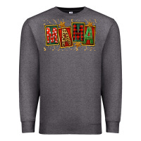 Charcoal Heather mama christmas Premium Sweatshirt - FaDigitalArtStudio