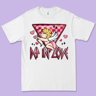 Def In Love Premium Tee Designed By Maliassmallbusiness