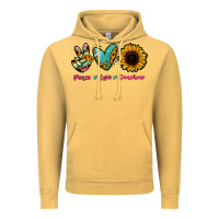 Peace Love Sunshine Vintage Hoodie | Teevron