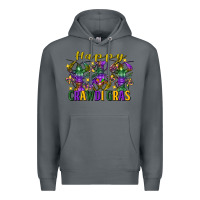 Rock Happy crawdi Gras Mardi Gras crawfish Premium Hoodie - FaDigitalArtStudio