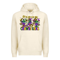 Tofu Happy crawdi Gras Mardi Gras crawfish Premium Hoodie - FaDigitalArtStudio