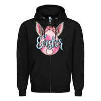 Black Easter egg Zipper Hoodie - OliviaCreatesArt