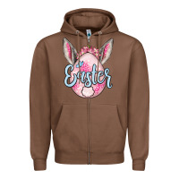 Chestnut Easter egg Zipper Hoodie - OliviaCreatesArt