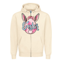 Sandshell Easter egg Zipper Hoodie - OliviaCreatesArt