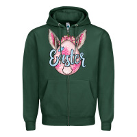 Sports Green Easter egg Zipper Hoodie - OliviaCreatesArt