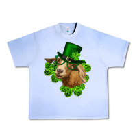 Grape Ice st. patrick's day goat clovers and leprechaun hat Urban Heavy Tee - RanaPortraitStore