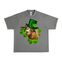 Tornado st. patrick's day goat clovers and leprechaun hat Urban Heavy Tee - RanaPortraitStore