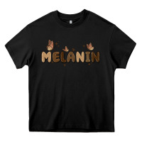 Black melanin Heavy Core Tee - MaliasSmallBusiness