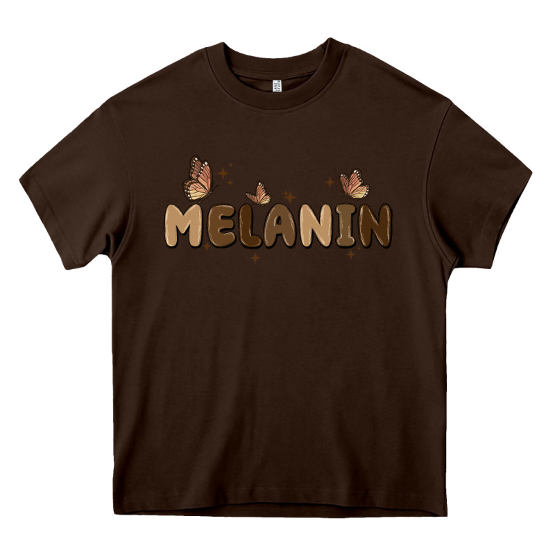 Melanin Heavy Core Tee by MaliasSmallBusiness | Teevron
