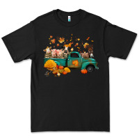 Black fall farm animals truck nancy Premium Tee - NancyCooperArtShop