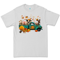 Dove Grey fall farm animals truck nancy Premium Tee - NancyCooperArtShop