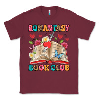 Burgundy romantasy book club Classic Tee - Artiststas