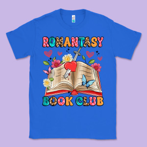 Romantasy Book Club Classic Tee Designed By Artiststas