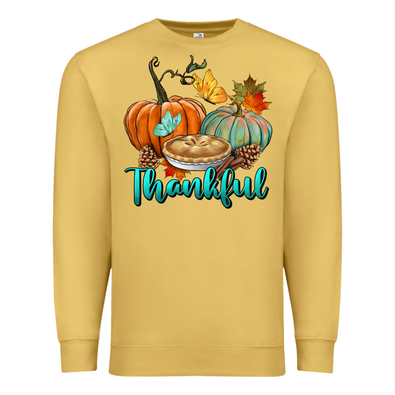 Thankful Pumpkins Premium Sweatshirt by BundleAndBundleShop | Teevron