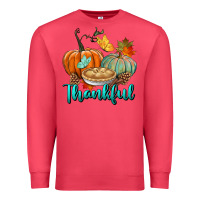 Cardinal thankful pumpkins Premium Sweatshirt - BundleAndBundleShop