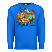 True Royal thankful pumpkins Premium Sweatshirt - BundleAndBundleShop