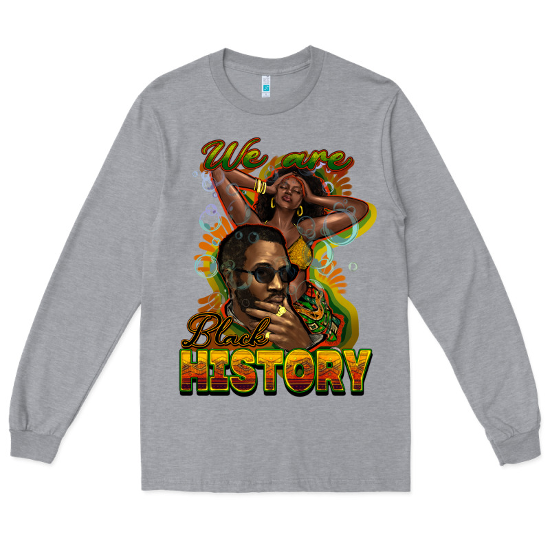 We Are Black History Long Sleeve Tee by NancyCooperArtShop | Teevron