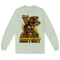 Matcha we are black history Long Sleeve Tee - NancyCooperArtShop